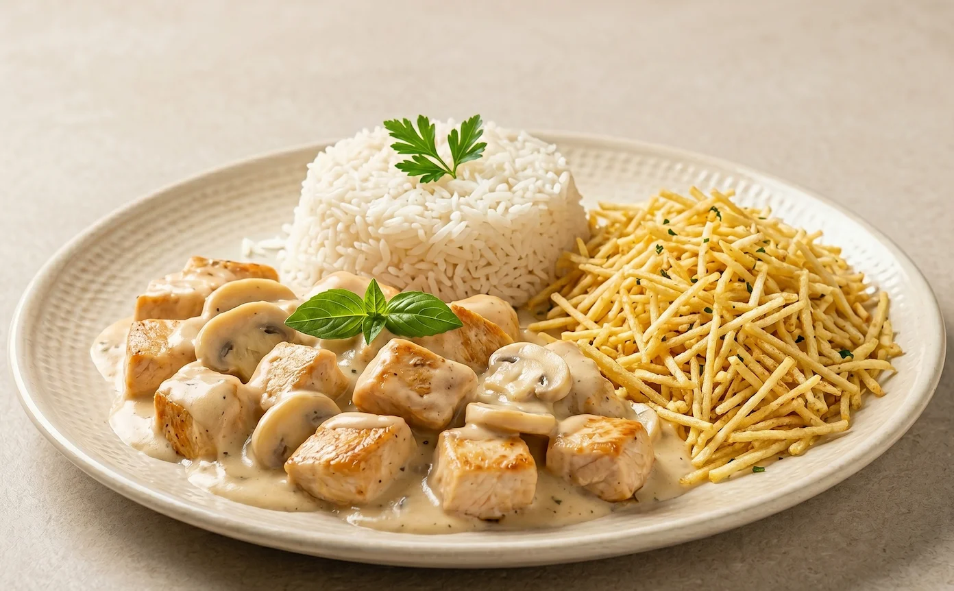 Strogonoff de Frango