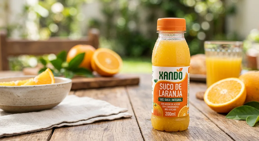 Suco de Laranja Xandô 100% Natural 200ml